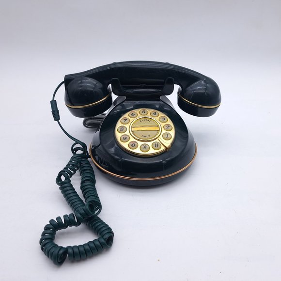 Vintage Green Push Button Telephone by Radio Shack - Picture 2 of 10